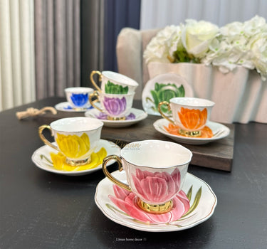ACR ACR Tiffany Espressoset 12 Delig | 6 Persoons