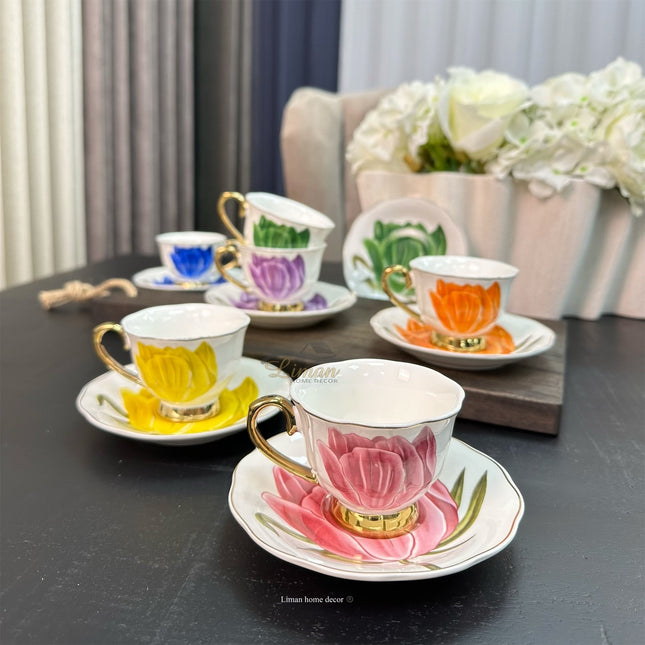 ACR ACR Tiffany Espressoset 12 Delig | 6 Persoons