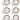ACR ACR Timeless Espressoset 12 Delig | 6 Persoons Zwart