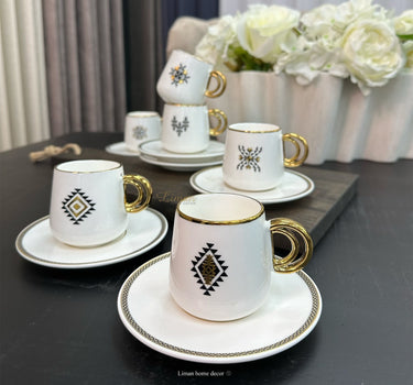 ACR ACR Twist Espressoset 12 Delig | 6 Persoons