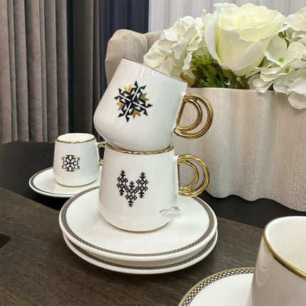 ACR ACR Twist Espressoset 12 Delig | 6 Persoons