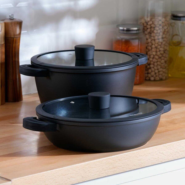 ACR ACR Ultimate Pro Pannenset 4 Delig Zwart