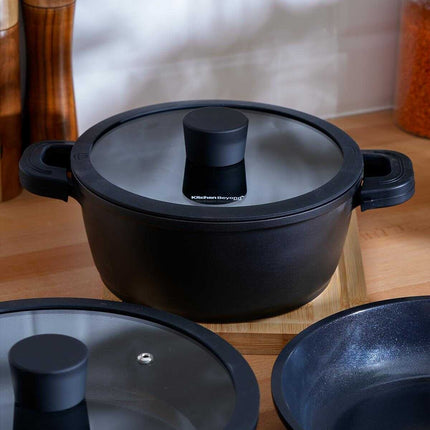 ACR ACR Ultimate Pro Pannenset 5 Delig Zwart