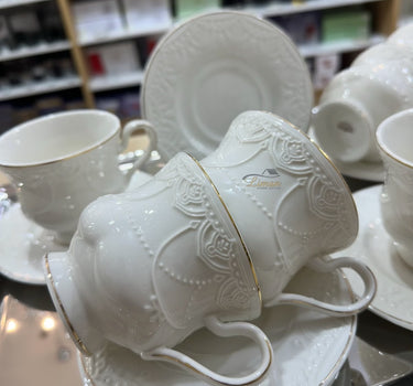 ACR ACR Veronica Cappuccino/Nescafeset 12 Delig | 6 Persoons Gold