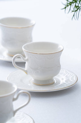 ACR ACR Veronica Espressoset 12 Delig | 6 Persoons Gold