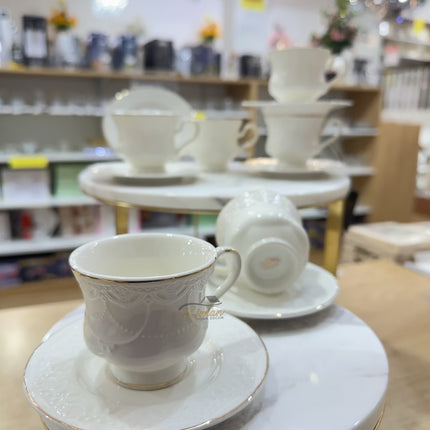 ACR ACR Veronica Espressoset 12 Delig | 6 Persoons Gold