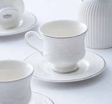 ACR ACR Veronica Espressoset 12 Delig | 6 Persoons Zilver