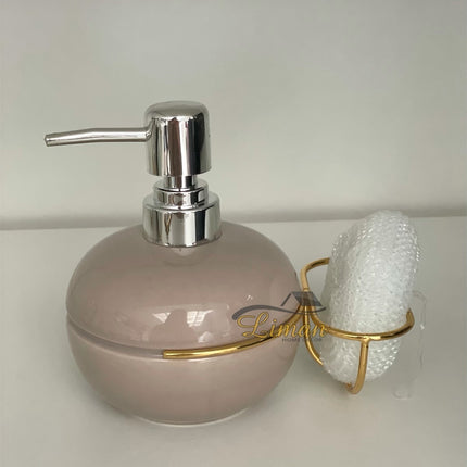 ACR ACR Vloeibare Zeephouder Met Spons Taupe