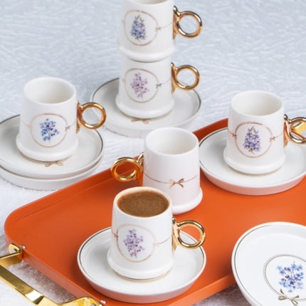 ACR ACR WILD ROSE ESPRESSOSET 12 DELIG | 6 PERSOONS