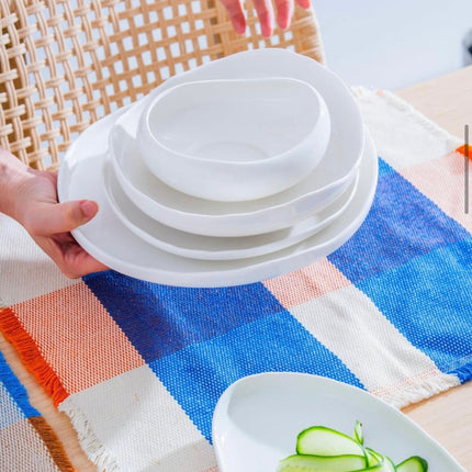 ACR New Cupid White Serviesset 29 Delig | 6 Persoons (Barles) | Japandi Organisch Vorm