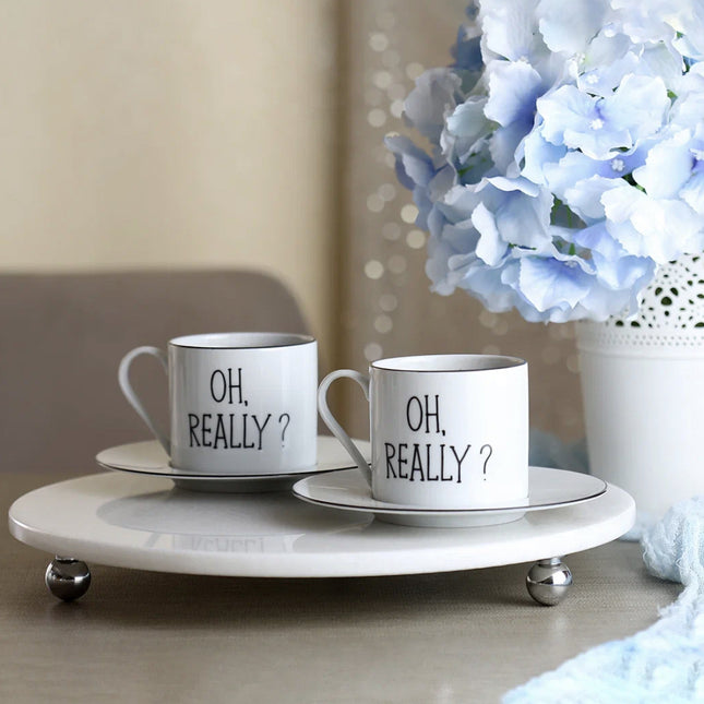 AKAYEV MARMER SERVEERSCHAAL 30CM ZILVER