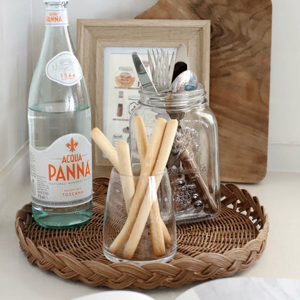 AKAYEV RATTAN 30CM TAARTPLATTEAU / SERVEERSCHAAL