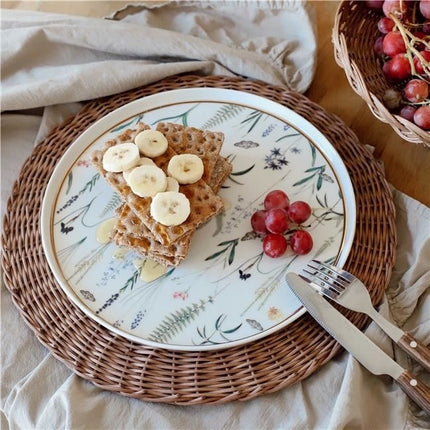 AKAYEV Rattan Placemat 35cm ( 6 DELIG )