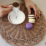 AKAYEV Rattan Placemat 35cm ( 6 Delig )