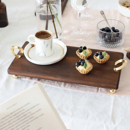 AKAYEV WOOD 30 X 15CM RING DIENBLAD