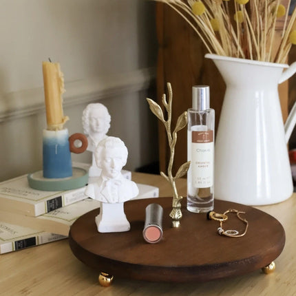 AKAYEV WOOD ETAGERE 1 LAAGS 24CM GOLD