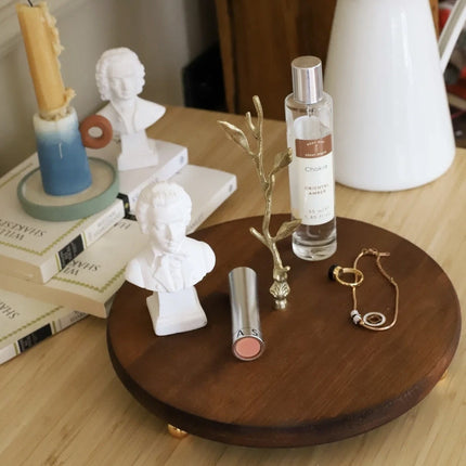 AKAYEV WOOD ETAGERE 1 LAAGS 24CM GOLD