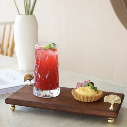 AKAYEV WOOD GINKGO SERVEERSCHAAL 30 X 15CM