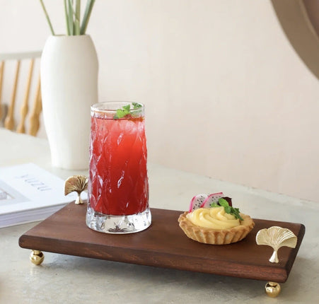 AKAYEV WOOD GINKGO SERVEERSCHAAL 30 X 15CM