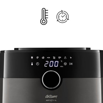 ARZUM Arzum Airtasy XL Air Fryer Grijs