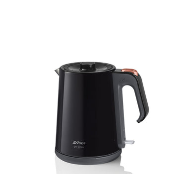 ARZUM Arzum Çay Sefası  Elektrische Theepot 1,2 / 1,8 Liter Zwart