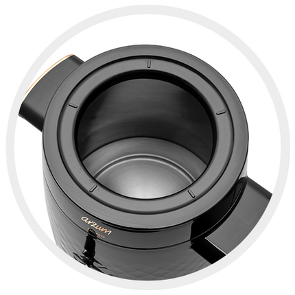 ARZUM Arzum Ehlikeyf Semaver Zwart  3,5 L