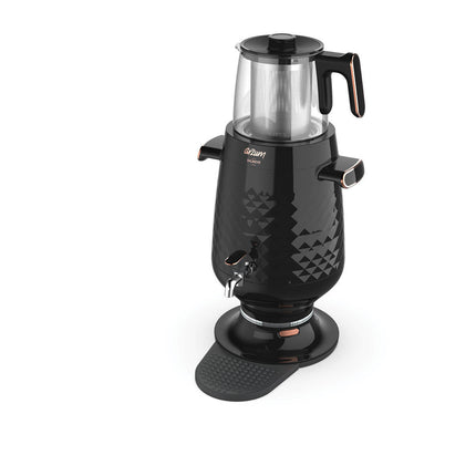 ARZUM Arzum Ehlikeyf Semaver Zwart  3,5 L