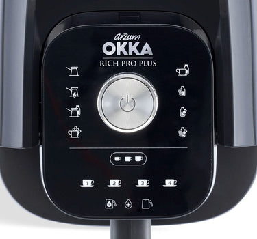 ARZUM Arzum OKKA Rich Spin Pro Turkse koffiemachine met waterreservoir chroomkleur