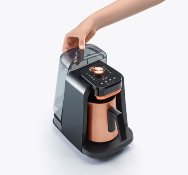 ARZUM Arzum OKKA Rich Spin Pro Turkse koffiemachine met waterreservoir copperkleur