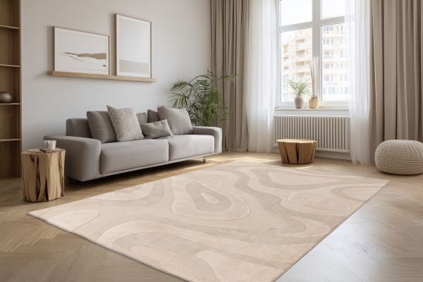 Batucci BATUCCI BERGAMO BMO 702 BEIGE-Japandi -Eenkleurig