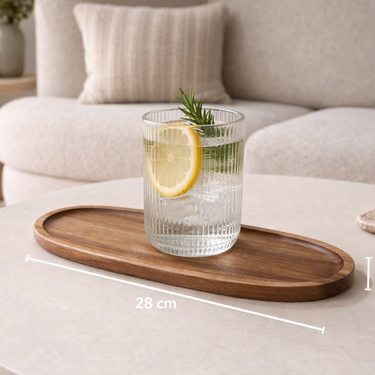 Bavary ACACIA ORGANISCHE BORD 28 X 10 X 1.5 CM