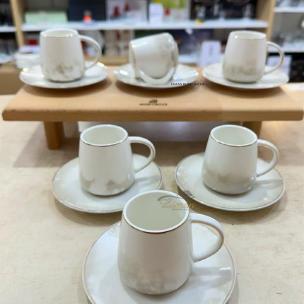 Bavary Aurora Espressoset 12 Delig | 6 Persoons