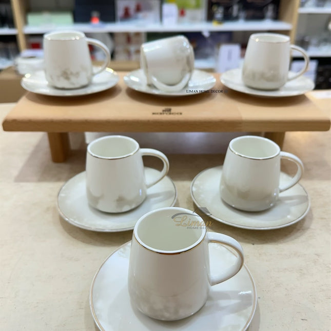 Bavary Aurora Espressoset 12 Delig | 6 Persoons