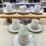 Bavary Aurora Espressoset 12 Delig | 6 Persoons