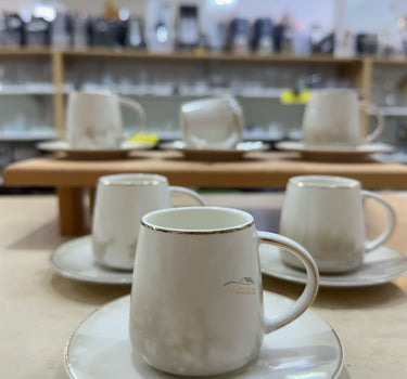 Bavary Aurora Espressoset 12 Delig | 6 Persoons