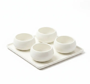Bavary Bondy Schalenset 5 delig | Wit