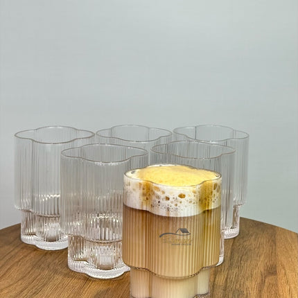 Bavary Flower Drinkglazen 6 Delig 330 ml