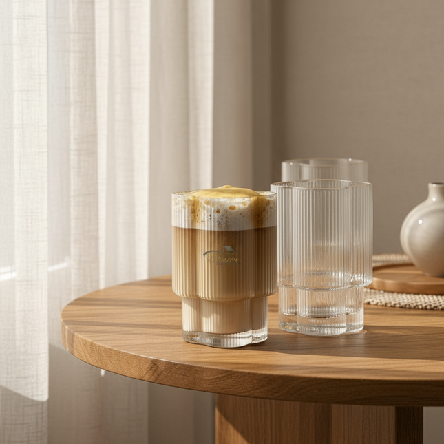 Bavary Flower Drinkglazen 6 Delig 330 ml