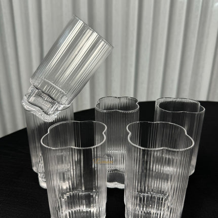 Bavary Flower Longdrinkglazen 6 Delig 350 ml