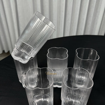 Bavary Flower Longdrinkglazen 6 Delig 350 ml