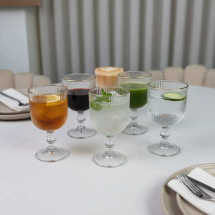 Bavary Golden Line Wijnglas 300 ML | 6 Delig