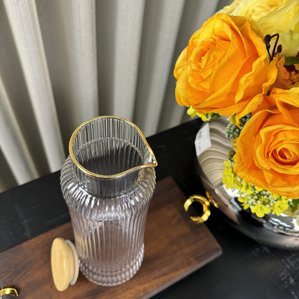 Bavary LINE KARAAF TRANSPARANT - GOLD 1,15 Liter