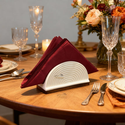 Bavary Line Tissue Houder Acacia