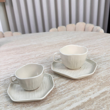 Bavary Linea Koffieset 12 Delig | 6 Persoons Beige