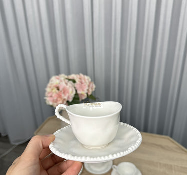 Bavary Parel Espressoset 12 Delig | 6 Persoons Wit