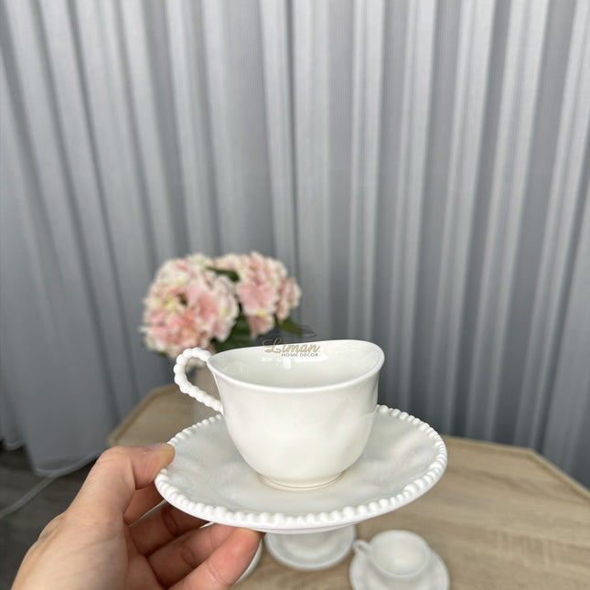 Bavary Parel Espressoset 12 Delig | 6 Persoons Wit