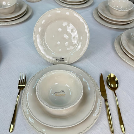 Bavary Parel Serviesset 24 Delig | 6 Persoons Beige