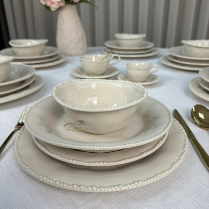 Bavary Parel Serviesset 24 Delig | 6 Persoons Beige