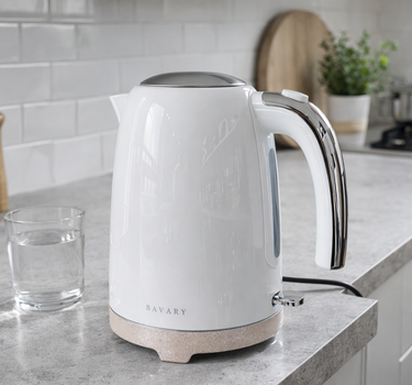 Bavary Pearl White Waterkoker | 1,7 Liter