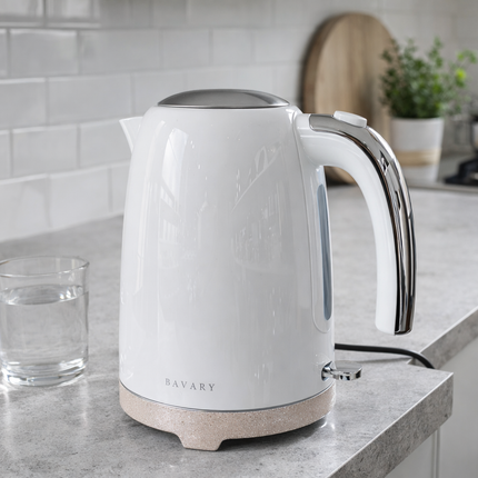 Bavary Pearl White Waterkoker | 1,7 Liter